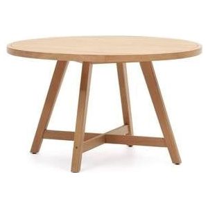 Kave Home - Urgell 100% outdoor ronde tafel in massief eucalyptushout