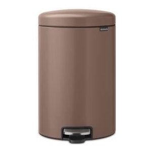 Brabantia NewIcon Prullenbak - 20 liter - Satin Taupe