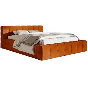 Selsey Design Tilly bedframe velvet met opbergvak 180 x 200 cm