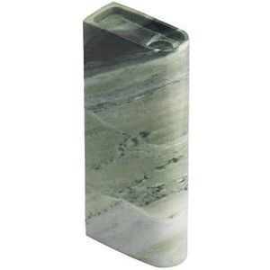 Northern Monolith kandelaar tall groen marmer