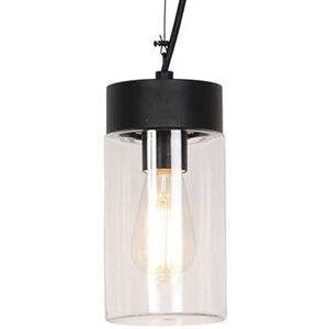 QAZQA Moderne hanglamp zwart IP44 - Jarra