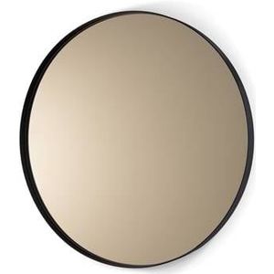 Spinder Design DONNA 80 Spiegel Bronze - Zwart | Bronsglas