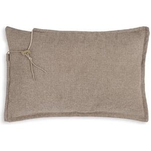 Knit Factory Imre Sierkussen - Beige - 60x40 cm