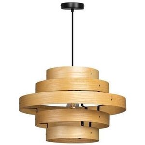 ETH Oaknut - Hanglamp - Hout - 5 Rings