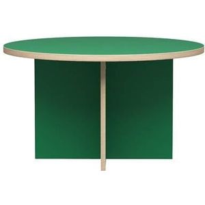 HKliving Dining Table Eettafel - Ø 130 cm - Green