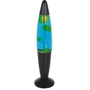 Steinhauer Lavalamp Zwart Groen 35cm E14