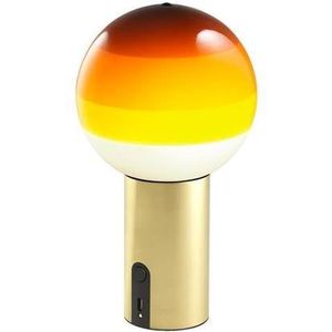 Marset Dipping Light tafellamp LED oplaadbaar amber