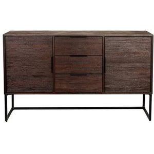 GM - Webster - Dressoir - Donkerbruin - Teakhout - 82x135cm