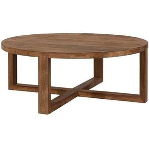 DTP Home Coffee table Icon round,35xØ90 cm, 3,5 cm top, recycled te...