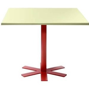 Petite Friture Parrot tafel 90x90 lichtgeel