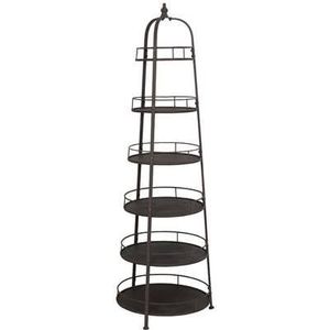 Light & Living Etagere Leira Koper 6 Laags 192.5 x 63.5 x 60