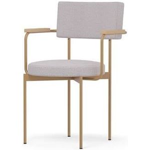 HKliving Eetkamerstoel met Armleuning - Kidstone - Beige