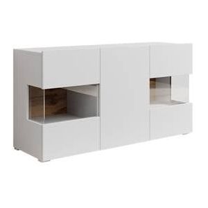 Meubella Dressoir Asilento - Mat wit - 120 cm