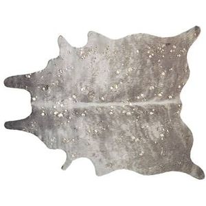 Beliani-BOGONG -Kunstleer vloerkleed-Beige-150 x 200 cm-Polyester