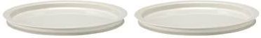 Serax - Dune By Kelly Wearstler - Dinerbord - Alabaster - Set Van 2 - Ø23 cm