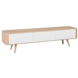 Gazzda Ena dressoir tv-meubel 180x42 whitewash