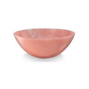 vtwonen Fruitschaal - Resin Pink - Roze - 23 x 9 cm