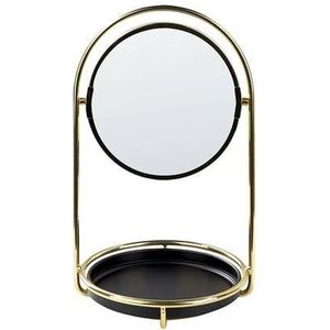 Beliani - INDRE - Make-up spiegel - Goud - IJzer