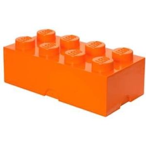 Opbergbox Brick 8, Oranje - LEGO