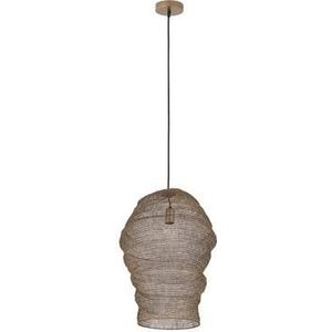 PTMD Miko Brass iron wired hanging lamp see through L