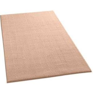 Tapeso Zacht vloerkleed Loft - beige - wasbaar 30°C - 60x120 cm