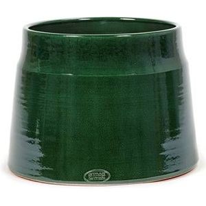 SERAX - Bloempot Groen-donker groen D 30 cm H 23 cm