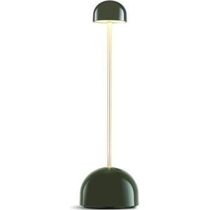 Marset Sips tafellamp LED oplaadbaar groen|goud