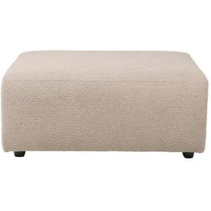 HKliving Jax Bank Element - Hocker - Bouclé - Taupe