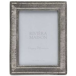 Riviera Maison Fotolijst Zilver - RM Malaga - Aluminium, Glas