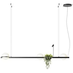Vibia Palma 3736 hanglamp LED met plantenbak grafiet