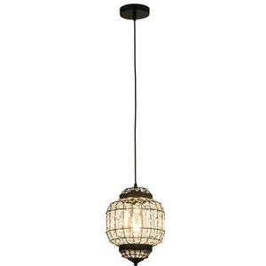 Lumidora Hanglamp 74745 - E27 - Zwart - Metaal - ⌀ 23 cm