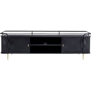 Kare Design Fence Tv-meubel - Zwart Metaal
