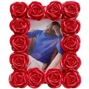 Kare Fotolijst Romantic Rose Red 11x13cm