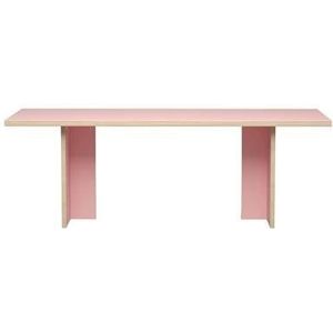 HKliving Dining Table Eettafel - 220 x 90 cm - Pink