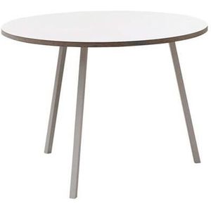 HAY Loop Stand Eettafel Ø 120 cm - Wit