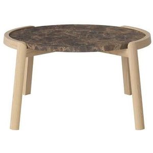 Bolia Mix Salontafel Medium - Bruin / Marmer - Witgepigmenteerd Geolied Eiken