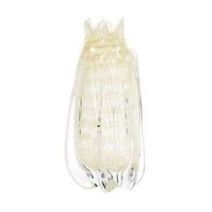 BePureHome Vaas Crown - Glas - Off White - 30x13x13