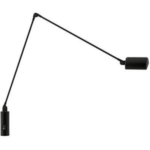 Lumina Daphine bureaulamp met tafelschroef black soft touch