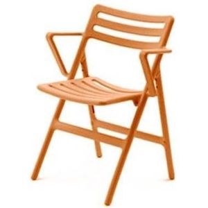 Magis Folding Air-Chair tuinstoel met armleuning oranje