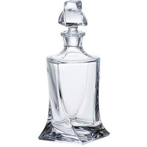 Crystal Bohemia Whiskey Karaf Quadro - Kristal - 800 ml. - 1 stuk