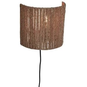 GOOD&MOJO Wandlamp Iguazu - Jute - 25x25x22cm