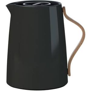 Stelton Emma Theekan met filter - Zwart - 1 l