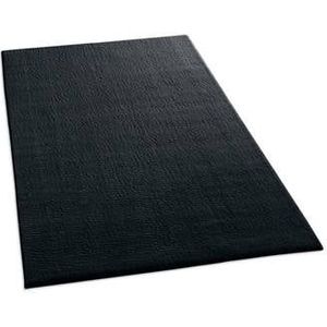 Zacht vloerkleed Loft - zwart - wasbaar 30°C 80x150 cm