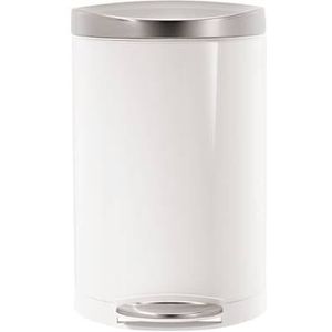 Simplehuman Semi-Round Pedaalemmer 10 Liter