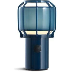 Marset Chispa tafellamp LED oplaadbaar blauw