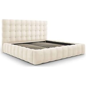 Cosmopolitan Design Bali Bedframe met Opbergruimte - 200 x 200 cm - Crème