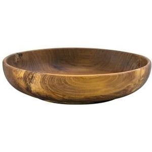 TMS - Fruit | Sla schaal - Teak - Ø 38 cm - Bijenwas