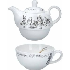 Tea for One Theepot Set, Porselein, 0.25 L - V&A | Alice in Wonderland