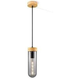 Home Sweet Home Hanglamp Capri - rook glas - 10x10x138cm