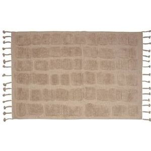 BePureHome Bricks Vloerkleed - Wol/Katoen - Dessin Beige - 1x170x240